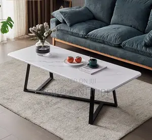 Home Table; Elegant Rectangular Center Table With Premium Finish