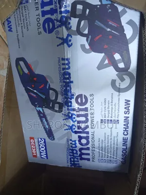 Gasoline Makute 2600w Chain Saw/2600w Makute Chain Saw