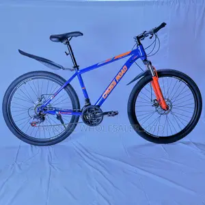 26" MTB - Stylish Blue/Orange Hardtail Mountain Bike