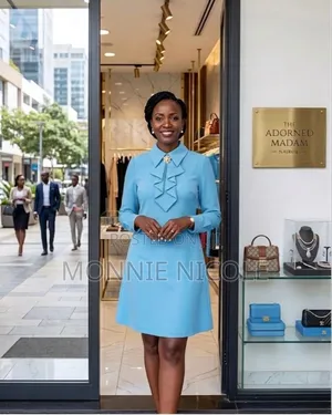 Light Blue Shift Dress