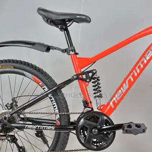 Newtimes Spark Full Suspension MTB - 26-Inch Off-Road Bicycle
