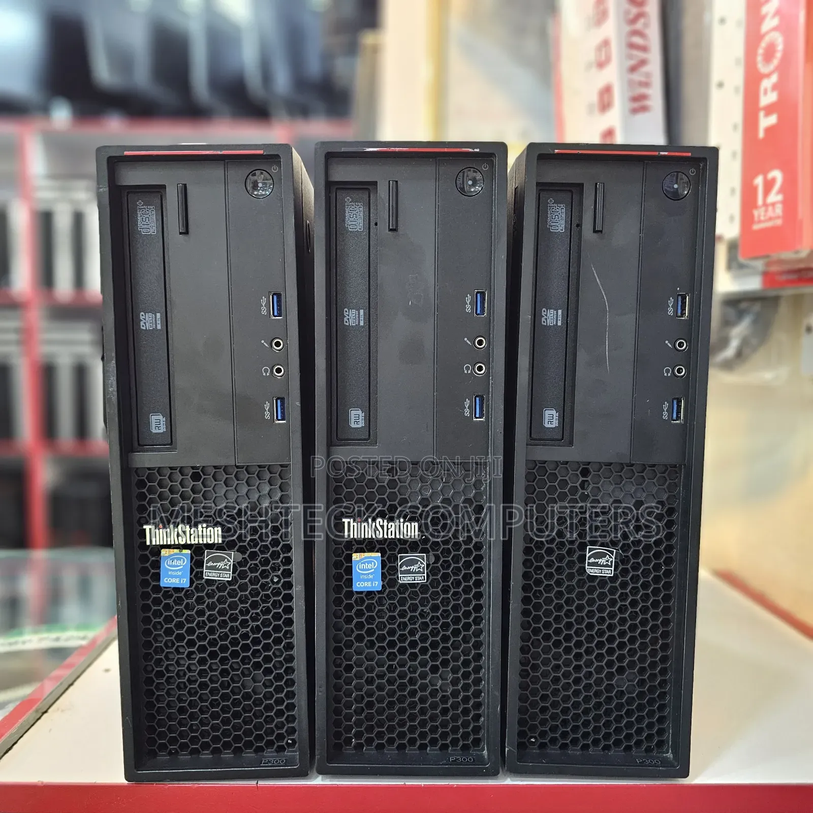 Desktop Computer Lenovo ThinkStation P310 8GB Intel Core i7 HDD 500GB