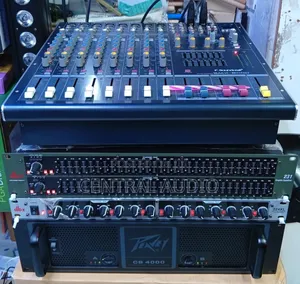 Public Address System:-Amp, Crossover, Equaliser and Mixer