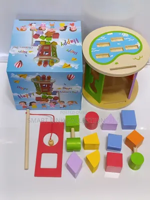 Wooden Blocks and Shapes.