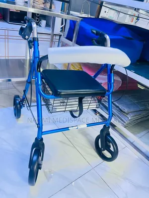 New Rollator With Wheels and a Seat