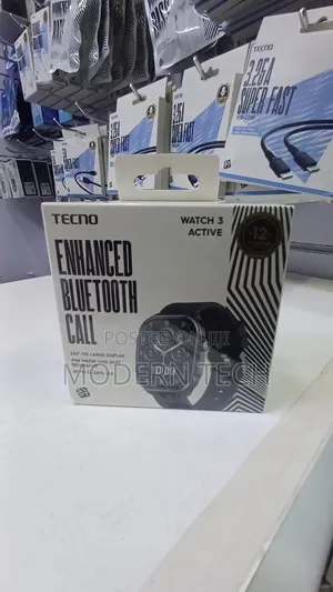 Tecno Watch 3 Active Ip68 Waterproof Smartwatch