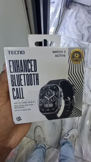 Tecno Watch 3 Active – Smart Living on Your Wrist