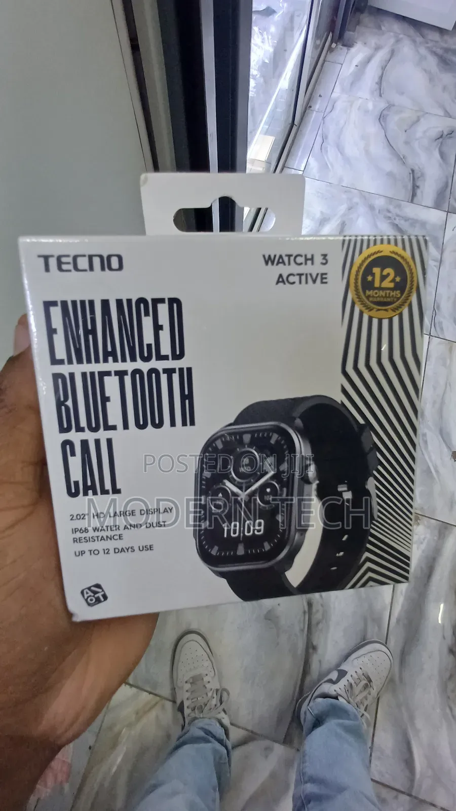 Tecno Watch 3 Active – Smart Living on Your Wrist