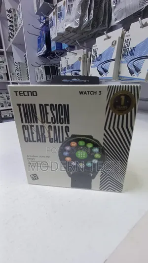 Tecno TSP-W03 Watch 3 Smart Watch, 1.39′′ Ip68 Bluetooth V5.3