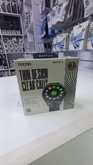 Tecno TSP-W03 Watch 3 Smartwatch 1.39′′ Bluetooth Calling