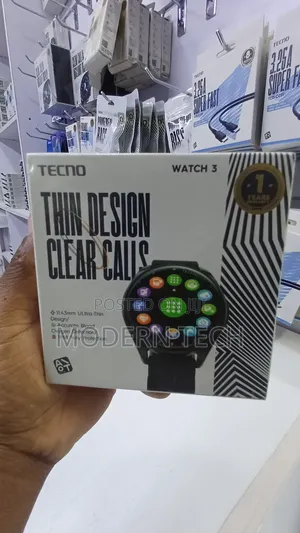 Tecno Watch 3 TSP-W03 1.39′′ Ip68 Smart Watch