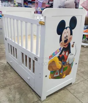 Convertible Baby Cot With Storage – Safe Sleep Easy Access