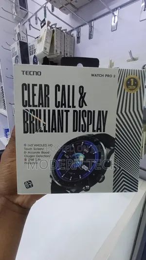 Tecno Watch Pro 2 Fitness Tracker With Amoled Display