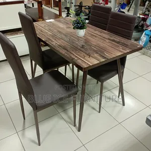 Brown 4 Seat Dining Table
