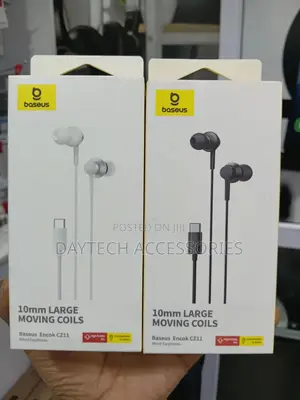 Baseus Encok in-Ear Handsfree With Usb-C Connector Black
