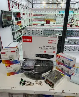 Dahua 4 CCTV 4 Channel Kit 1080p Full Color