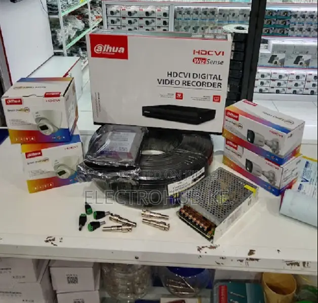 Dahua Colorvu 4 CCTV Cameras Full Package Systems