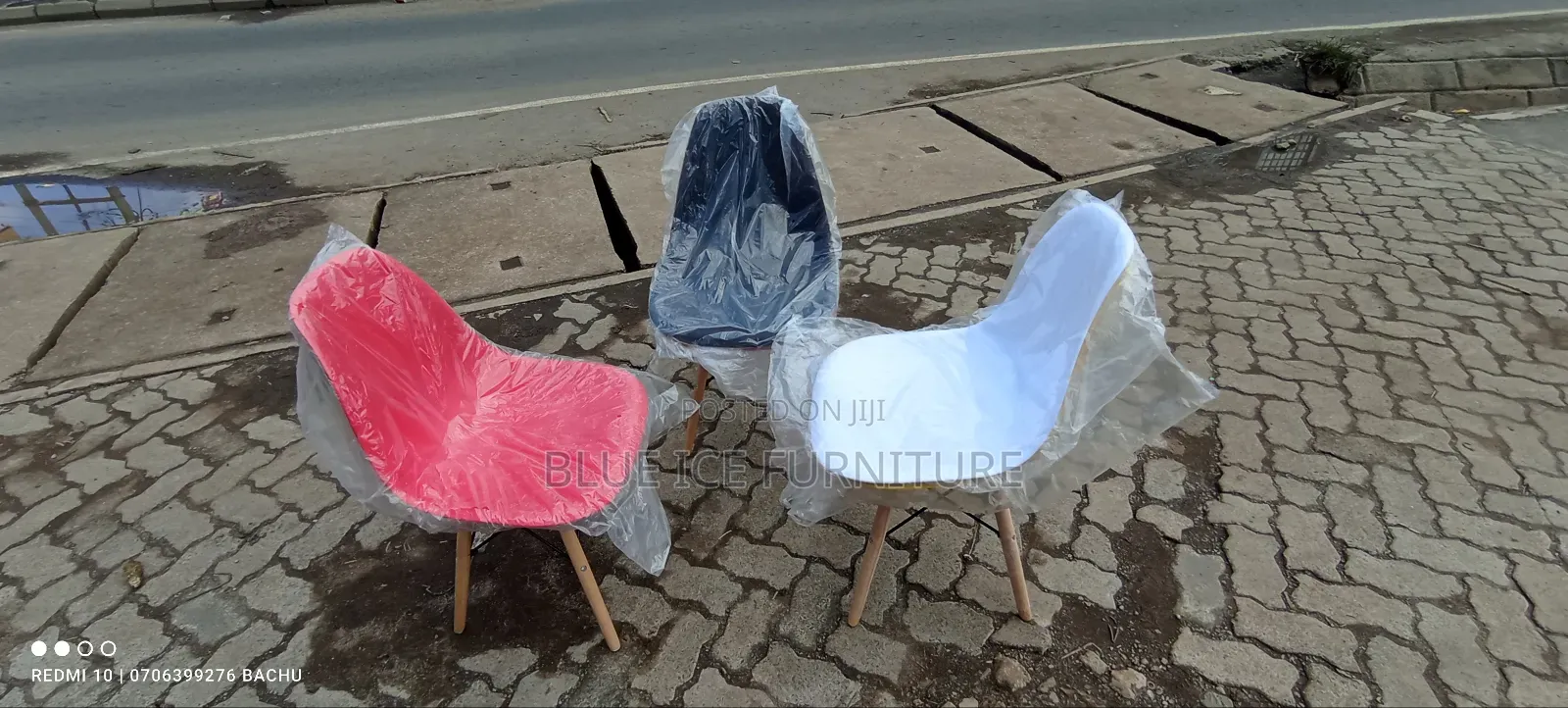 Modern Plastic Eames Chairs