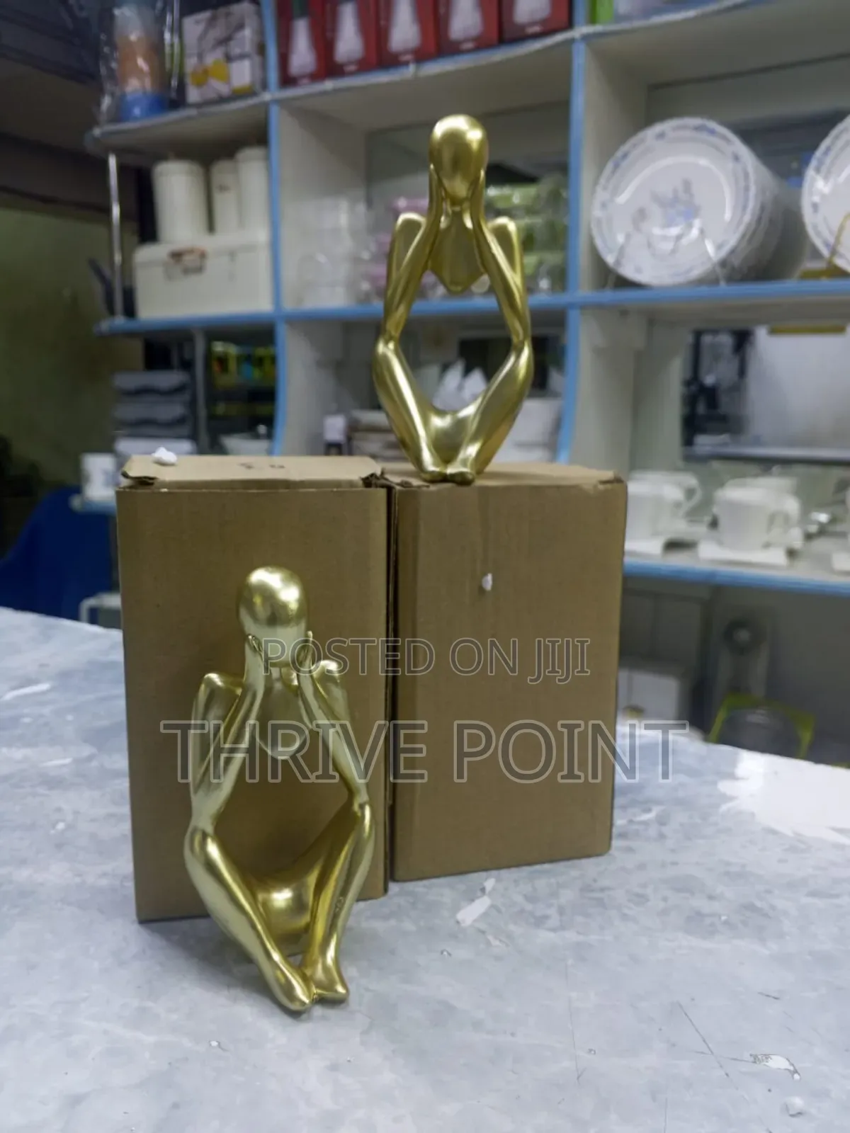 *Thinker Man Statues