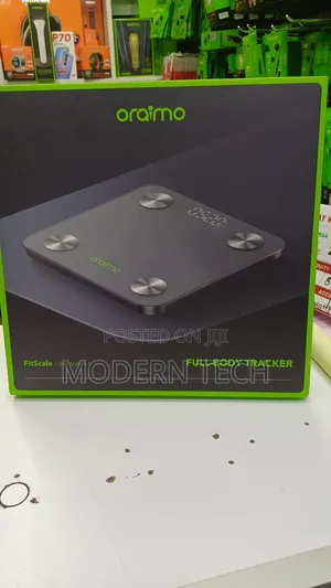 Oraimo Smart Scale – 18 Body Metrics + Bluetooth App