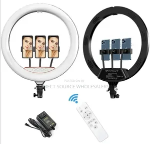 18 Inches Ringlight With Three Phone Holders