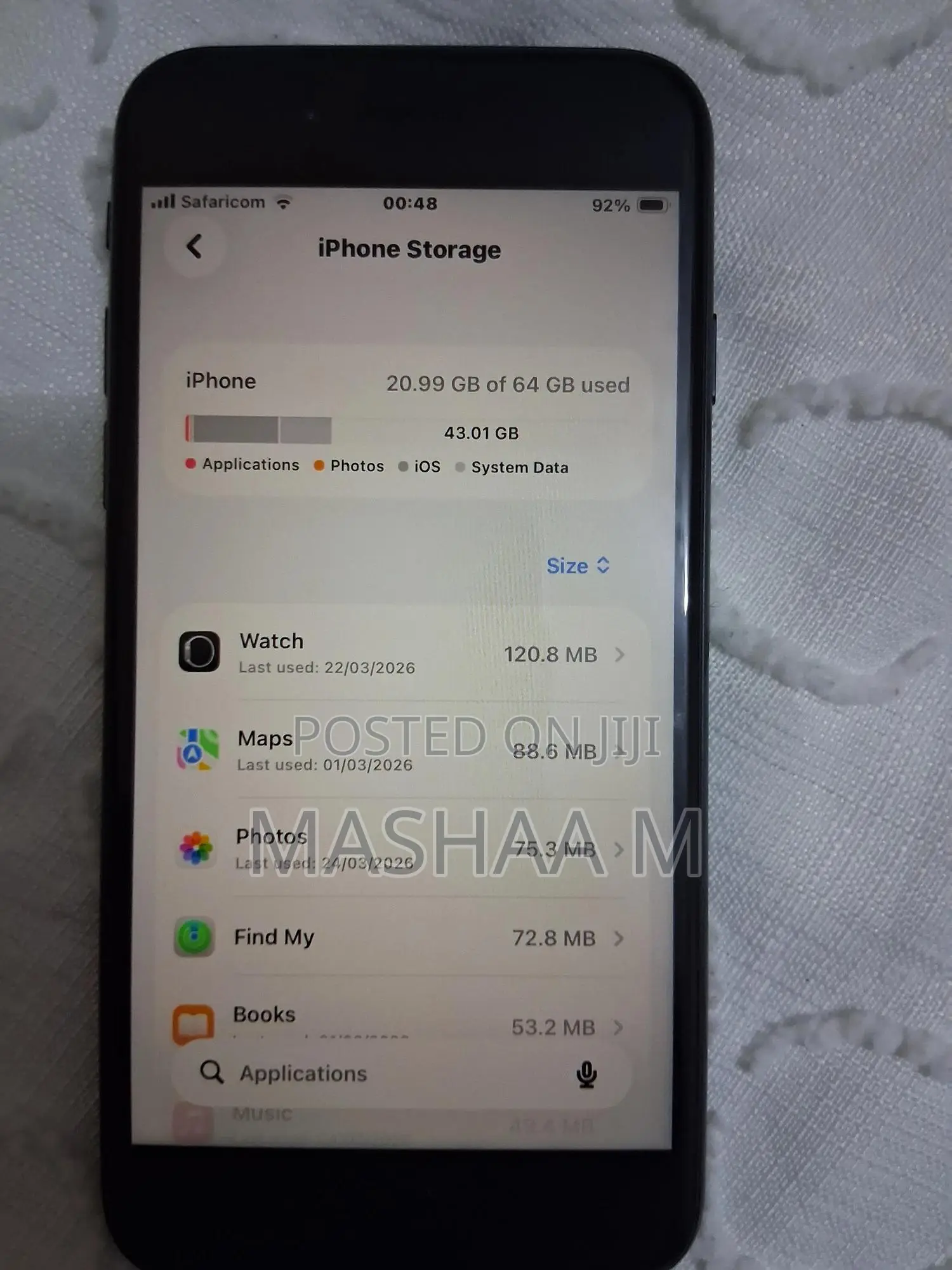 New Apple iPhone SE (2020) 64 GB Black