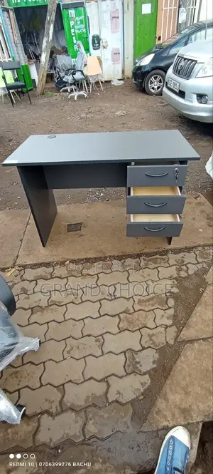 Grey Office Desk