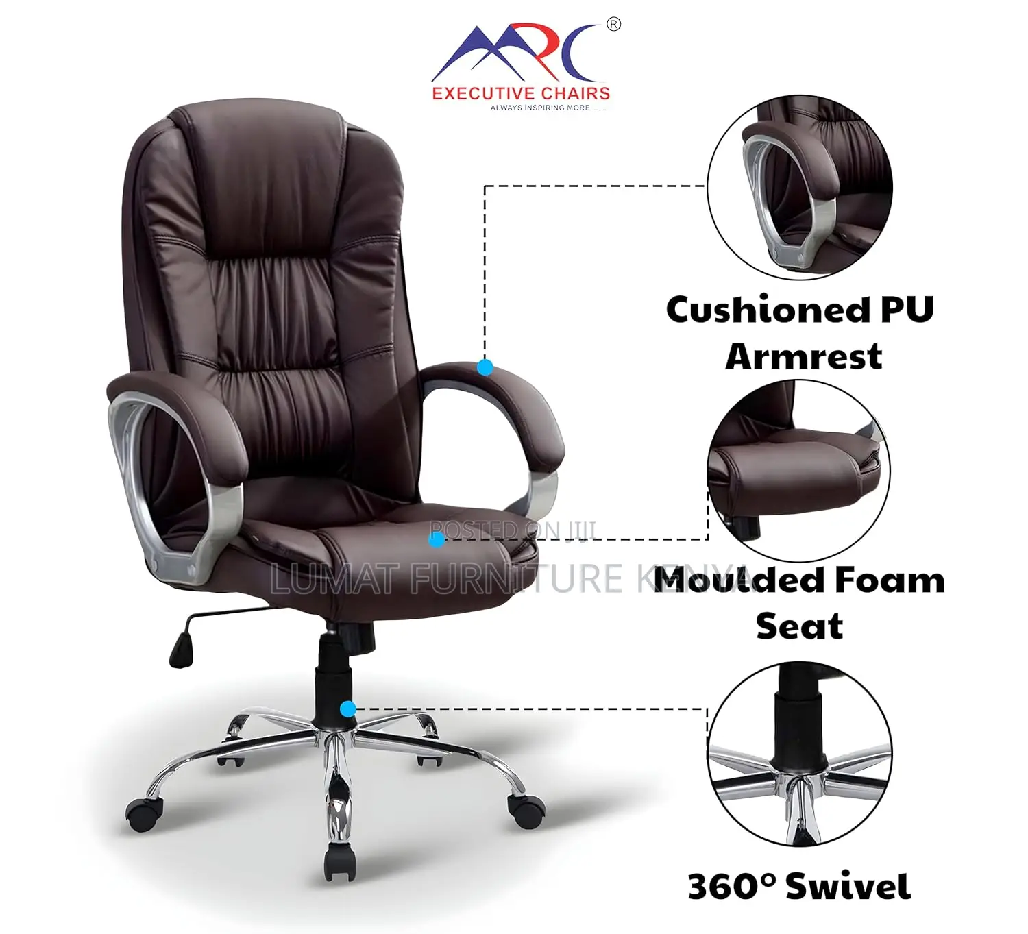 Brownboss Executive Seat