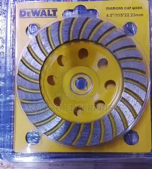 4.5" Dewalt Diamond Cup Wheel