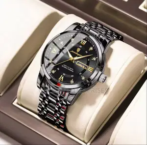 Black Silver Classic Poedagar Gents Watch #936