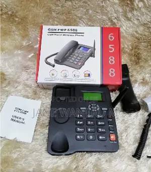 New GSM Deskphone 6588 GSM Simcards Office Deskphone