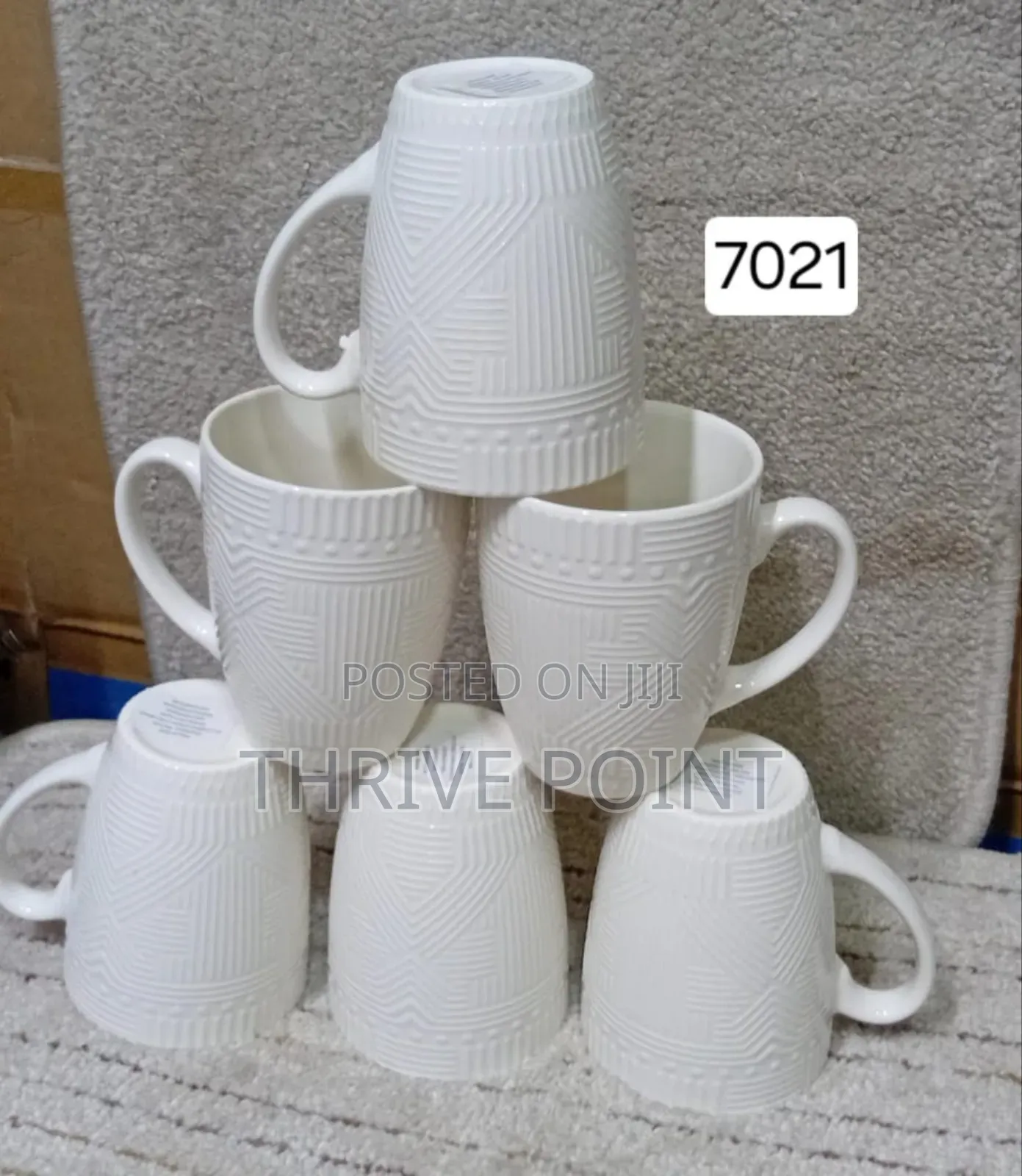 White Mugs