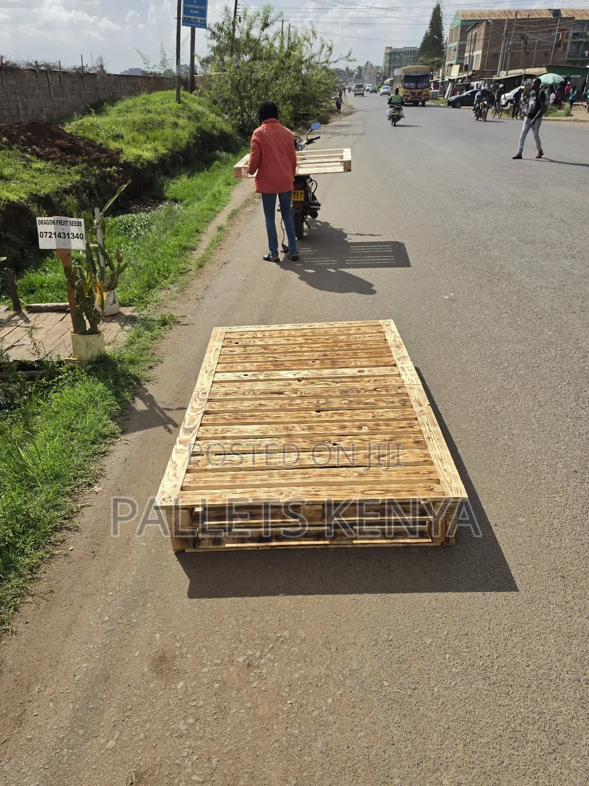 4*6 Detachable Pallet Bed- Strong Affordable.Ad11