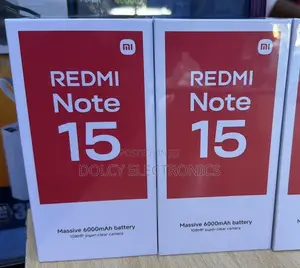 New Xiaomi Redmi Note 15 128 GB Black