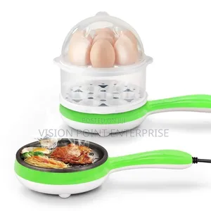 Multifunction Double Egg Boiler With Pan
