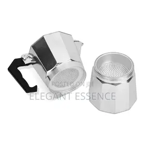 Aluminum Moka Pot With Electric Burner Stove Coffee Maker -600ml