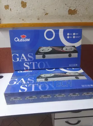 Olelon Glass Top Gas Stove Two Burner