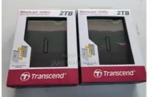 New Transcend External HDD 2tb - Iron Grey - Ts2tsj25m3s