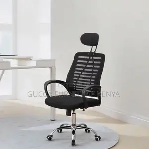 Swivel Ergonomic Task Chair With Headrest