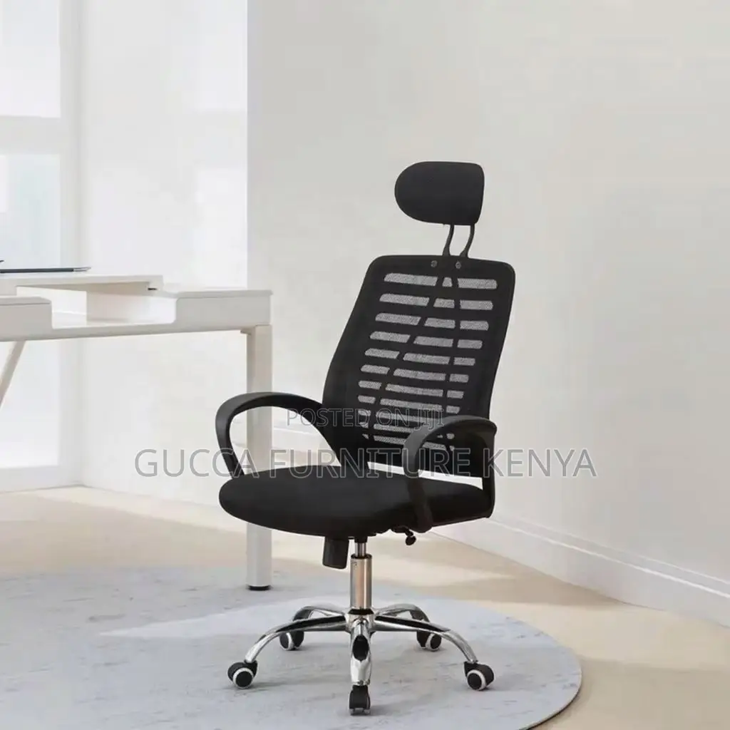 Swivel Ergonomic Task Chair With Headrest