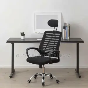 Swivel Ergonomic Task Chair With Headrest