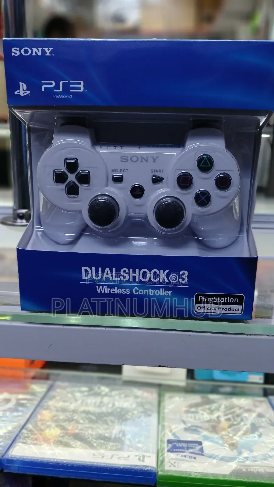 White Dualshock Wireless 3 Ps3 Gamepad