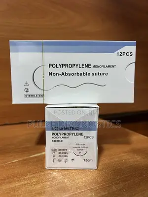 Prolene Sterile Surgical Sutures 4/0 Rc – Polypropylene Monofilament