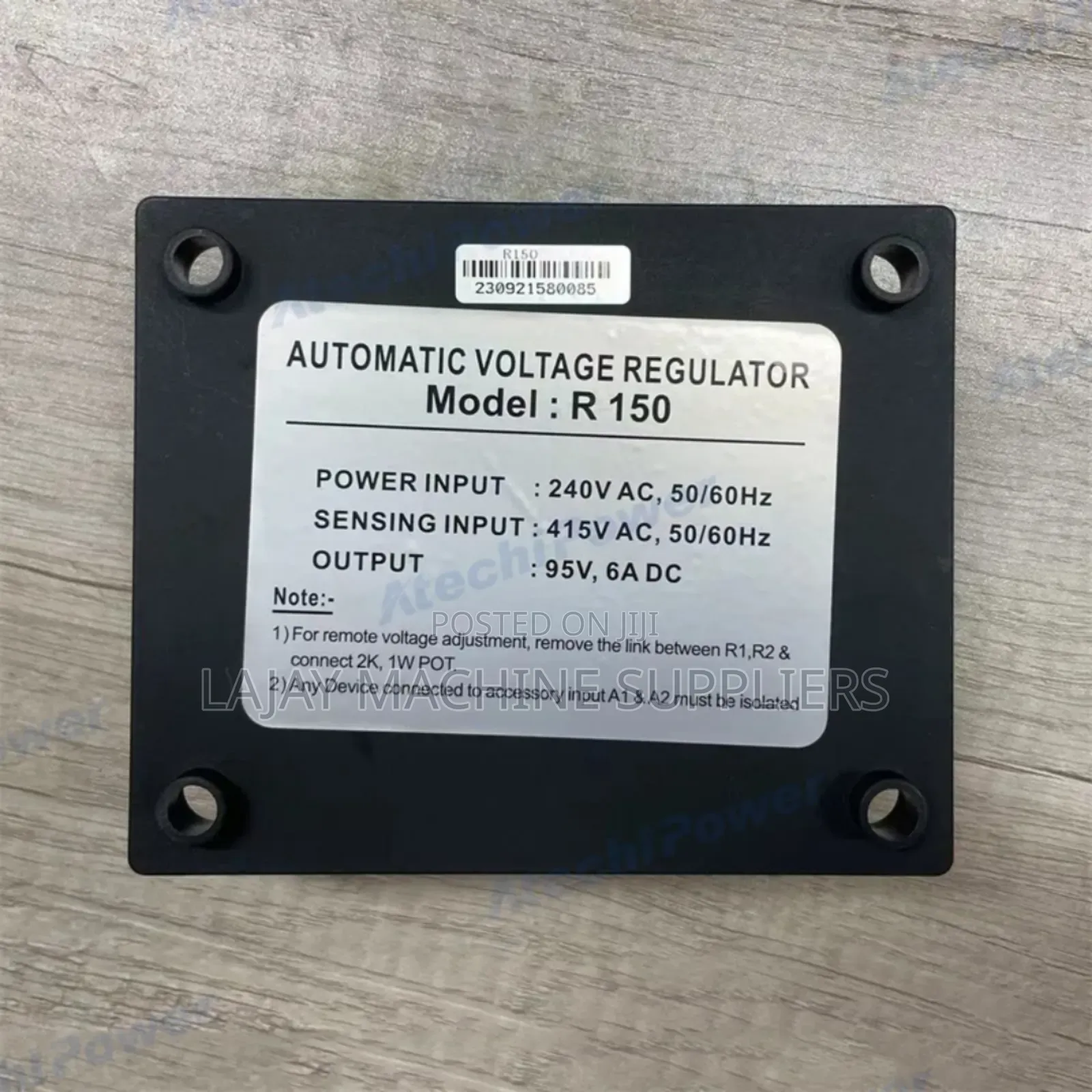 R150 Avr Automatic Voltage Regulator