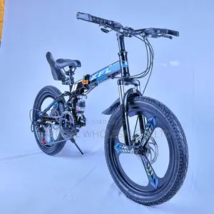 Portable Blue XFL Bicycle (Foldable Strong)-Size 20