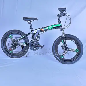 Green/Black XFL Portable Bike – Ages 8-13