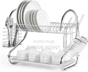 Stainless Steel 2 Layer Dish Rack