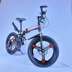 Sporty Red XFL 21-Speed Foldable
