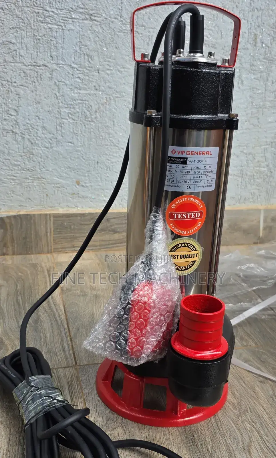 Submersible Sewage Pump/1hp Sewage Submersible