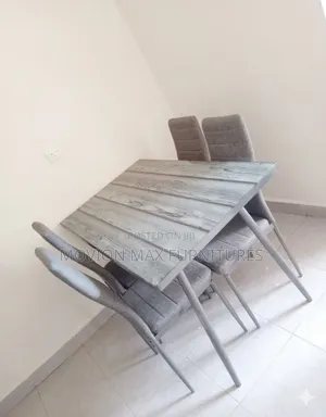 Rectangular Top Glass Dinning Table
